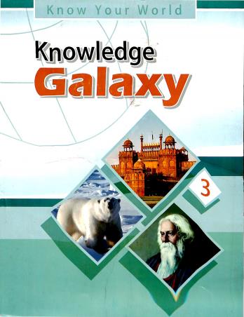 Book cover number 1 for Knowledge Galaxy 3 written by Gayatri Royi published by Dhar Book Agency