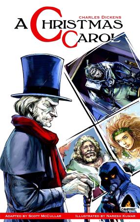 Book cover number 1 for A Christmas Carol : The Graphic Novel written by Charles Dickens published by Campfire