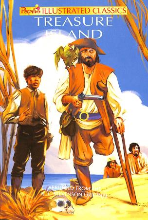 Book cover number 1 for Treasure Island (Papilio Illustrated Classics) written by R. L. Stevenson published by Papilio