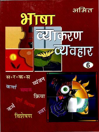 Book cover number 1 for Bhasa Vyakaran Vavyahar 6 written by NA published by Amit Prakashan