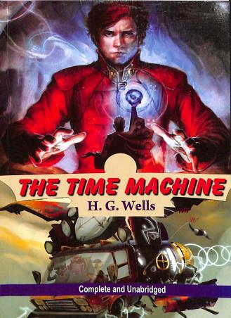 Book cover number 1 for The Time Machine written by H. G. Wells published by Mansi Publishing House