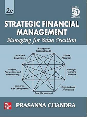 Book cover number 1 for Strategic Financial Management : Managing For Value Creation written by Prasanna Chandra published by McGraw Hill Education Private Limited