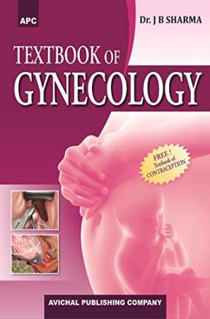 Book cover number 1 for Textbook Of Gynecology written by J. B. Sharma published by Avichal Publishing Company