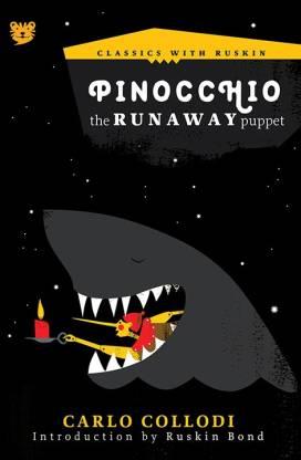 Book cover number 1 for Pinocchio The Runaway Puppet (Classics With Ruskin) written by Carlo Collodi published by Speaking Tiger Publishing Private Limited