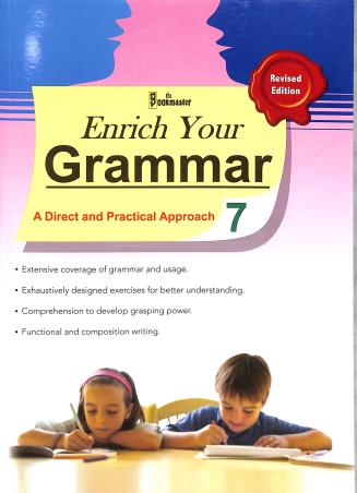 Book cover number 1 for Enrich Your Grammar 7 written by H. S. Bhatia published by DS Publishers India