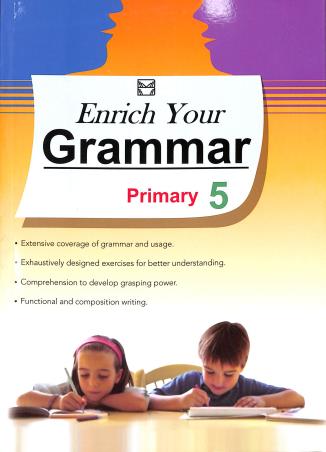 Book cover number 1 for Enrich Your Grammar Primary 5 written by H. S. Bhatia published by DS Publishers India