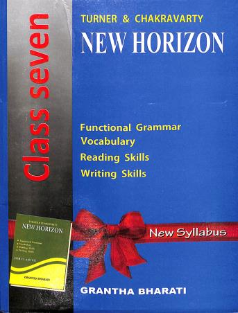 Book cover number 1 for New Horizon Class 7 written by A. F. Turner, G. N. Chakravarty published by Grantha Bharati