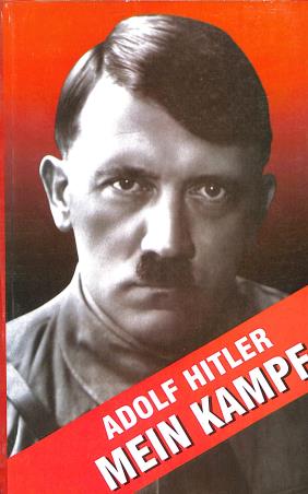 Book cover number 1 for Mein Kampf written by Adolf Hitler published by Book Club