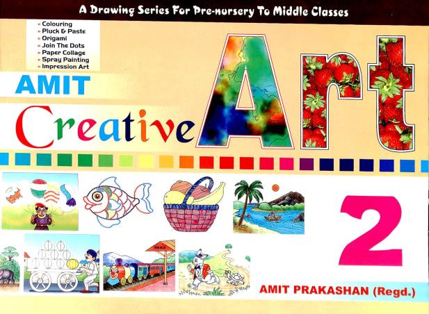Book cover number 1 for Amit Creative Art 2 written by NA published by Amit Prakashan