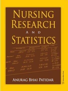 Book cover number 1 for Nursing Research and Statistics written by Anurag Bhai Patidar published by Universities Press