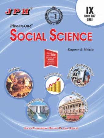 Book cover number 1 for Five In One Social Science Class 9 CBSE written by NA published by Jiwan Publishing House (P) Ltd.