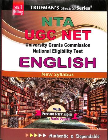 Book cover number 1 for Trueman's NTA UGC NET/SET English written by NA published by Danika Publishing Company