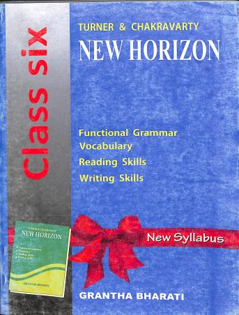 Book cover number 1 for New Horizon Class 6 written by A. F. Turner, G. N. Chakravarty published by Grantha Bharati