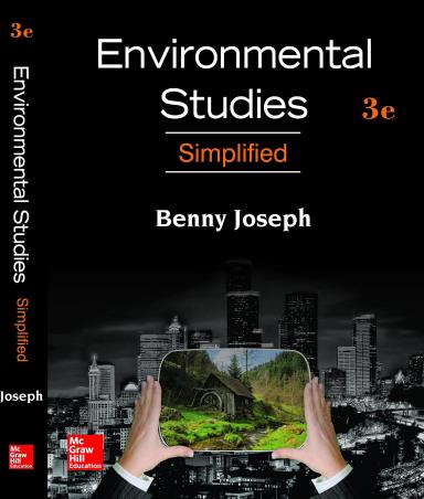 Book cover number 1 for Environmental Studies Simplified written by Benny Joseph published by McGraw Hill Education Private Limited