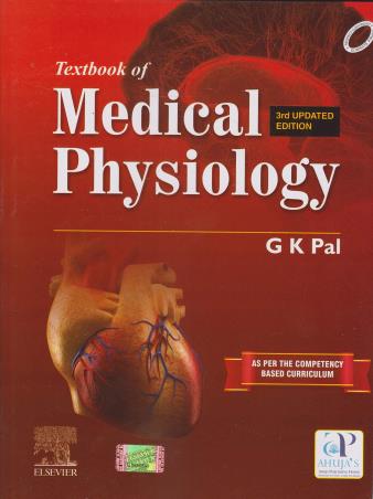 Book cover number 1 for Textbook Of Medical Physiology written by G. K. Pal published by Elsevier