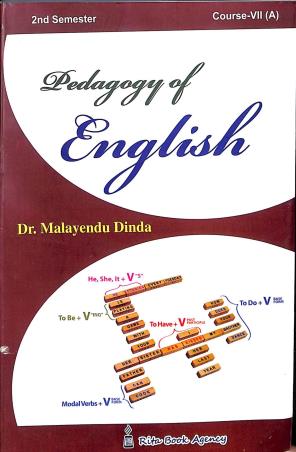 Book cover number 1 for Pedagogy Of English 2nd Semester Course-7 (A) written by Malayendu Dinda published by Rita Book Agency