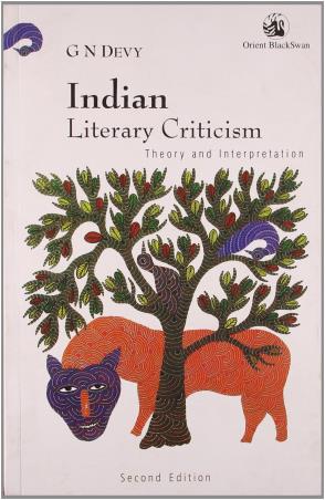 Book cover number 1 for Indian Literary Criticism : Theory And Interpretation written by G. N. Devy published by Orient BlackSwan