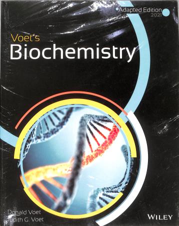 Book cover number 1 for Voet’s Biochemistry written by Donald Voet published by Wiley