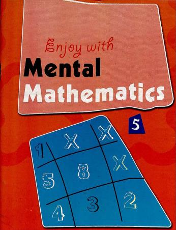 Book cover number 1 for Enjoy With Mental Mathematics 5 written by NA published by Shail Prakashan