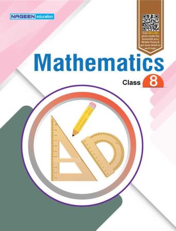 Book cover number 1 for Nageen Mathematics 8 written by Sanjeev Verma published by Nageen Prakashan Pvt. Ltd.