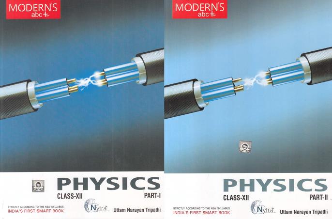 Book cover number 1 for Modern abc+ Of Physics Class 12 Part 1 & 2 written by Uttam Narayan Tripathi published by Modern Publications