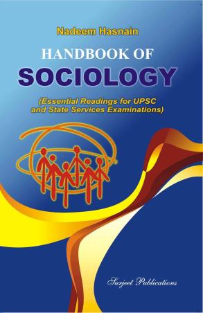 Book cover number 1 for Handbook Of Sociology written by Nadeem Hasnain published by Surjeet Publications