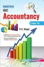 Book cover number 1 for Nootan ISC Accountancy Class 11 (2021) written by R. S. Singal published by Nageen Prakashan Pvt. Ltd.