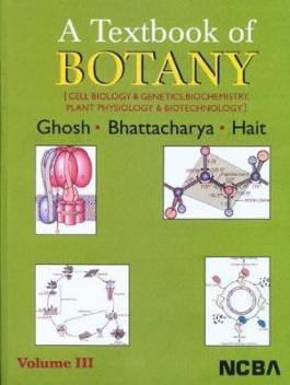 Book cover number 1 for A Textbook Of Botany Volume 3 written by Kashinath Bhattacharya, Gopinath Hait, Ashim Kumar Ghosh published by New Central Book Agency (P) Ltd