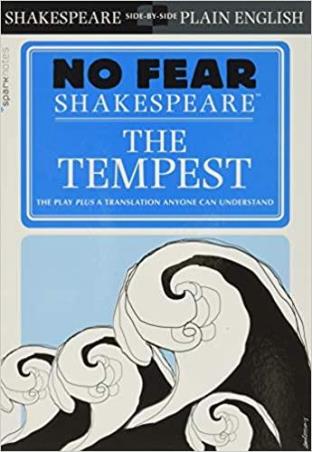 Book cover number 1 for No Fear Shakespeare : The Tempest written by NA published by Spark Publishing