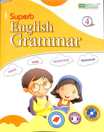 Book cover number 1 for Superb English Grammar 4 (Army Edition) written by Rakhi Jha published by PM Publishers Pvt. Ltd.