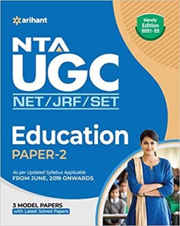 Book cover number 1 for NTA UGC NET/JRF/SET Education Paper-2 (2021-22) written by Nandini Sharma, Renu Kulshreshtha published by Arihant Publications (India) Limited