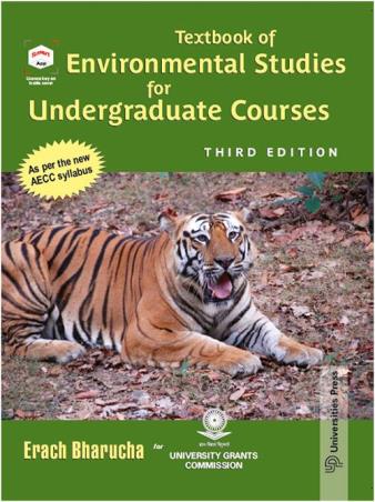 Book cover number 1 for Textbook Of Environmental Studies For Undergraduate Courses written by Erach Bharucha published by Universities Press