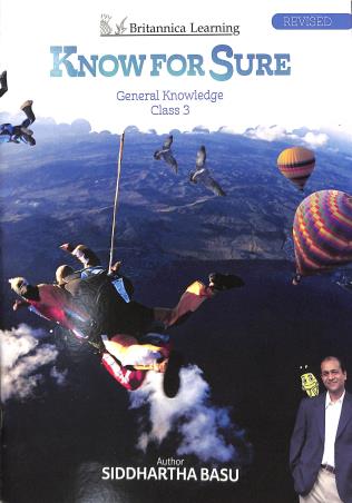 Book cover number 1 for Know For Sure: General Knowledge Class 3 (Army Edition) written by Siddhartha Basu published by Indiannica Learning