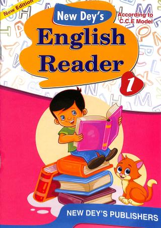 Book cover number 1 for New Dey's English Reader 1 written by Dona Dey published by New Deys Publishers