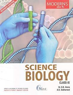 Book cover number 1 for Modern's abc+ Of Science Biology Class 9 (2021-22) written by B. B. Arora, A. K. Sabharwal published by Modern Publishers