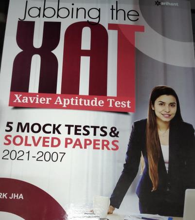 Book cover number 1 for Jabbing The XAT (Xavier Aptitude Test) written by R. K. Jha published by Arihant Publications (India) Limited