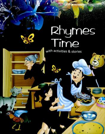 Book cover number 1 for Rhymes Time B With Activities & Stories written by Rita Beri published by Bright Star Publication