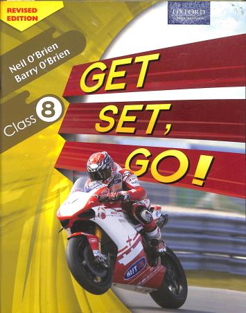 Book cover number 1 for Get Set Go! Class 8 written by Neil O'Brien published by Oxford University Press