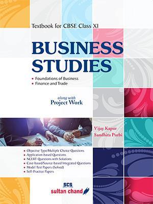 Book cover number 1 for Business Studies : Textbook For CBSE Class 11 (Along With Project Work) written by Vijay Kapur, Sandhita Purbi published by Sultan Chand & Sons (P) Ltd