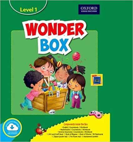 Book cover number 1 for Wonder Box Level 1 written by Maithreyi Venugopalan published by Oxford University Press