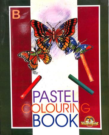 Book cover number 1 for Pastel Colouring Book B written by Partha Protim Biswas published by Sahitya Bharati Publications Pvt. Ltd.
