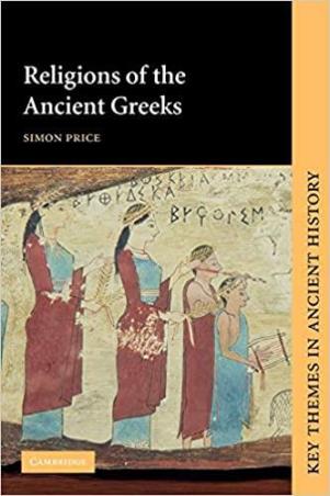Book cover number 1 for Religions Of The Ancient Greeks written by Simon Price published by Cambridge University Press