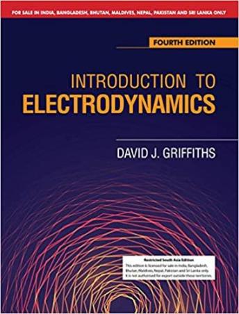 Book cover number 1 for Introduction To Electrodynamics written by David J. Griffiths published by Cambridge University Press