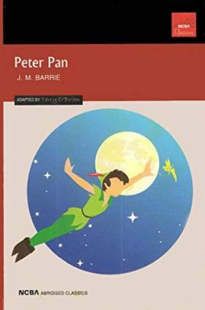 Book cover number 1 for Peter Pan (NCBA Classics) written by J. M. Barrie published by New Central Book Agency (P) Ltd