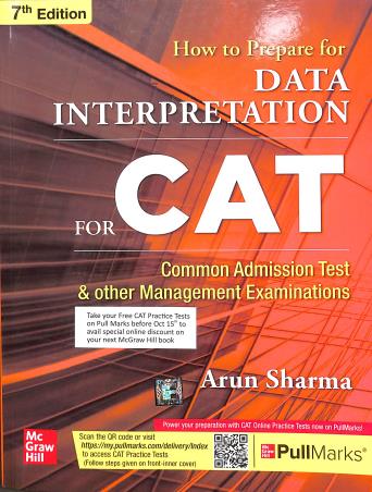 Book cover number 1 for How To Prepare For Data Interpretation For CAT written by Arun Sharma published by McGraw Hill Education Private Limited