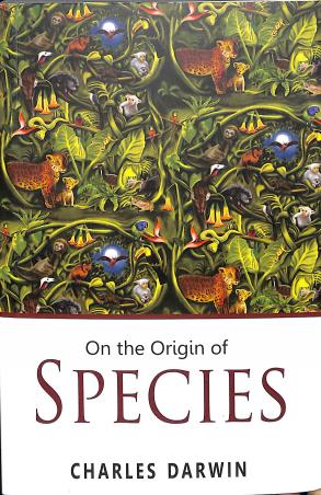 Book cover number 1 for On The Origin Of Species written by Charles Darwin published by Lexicon Books
