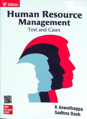 Book cover number 1 for Human Resource Management written by K. Aswathappa, Sadhna Dash published by McGraw Hill Education Private Limited