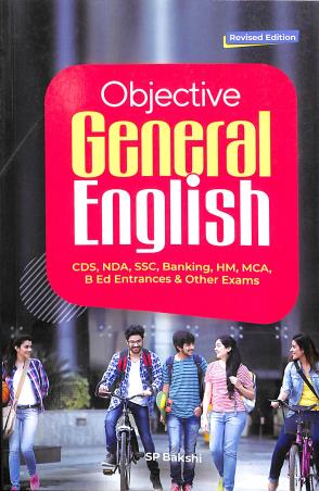 Book cover number 1 for Objective General English written by S. P. Bakshi published by Arihant Publications (India) Limited
