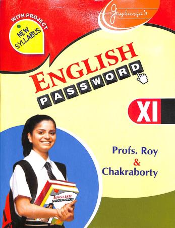 Book cover number 1 for English Password Class 11 written by Satyajit Basu published by Joydurga Library Pvt. Ltd.