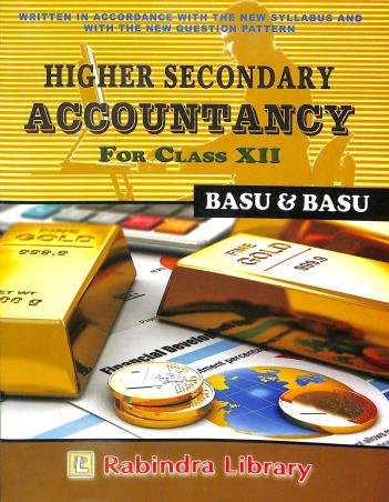 Book cover number 1 for Higher Secondary Accountancy Class-12 written by Sanjib Kumar Basu, Sankar Prasad Basu published by Rabindra Library Private Limited